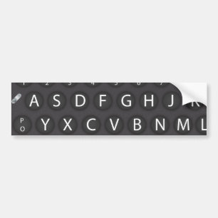 Enigma Machine Bumper Sticker