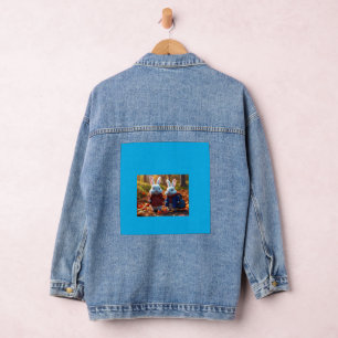 "Enigma: The Devilish Angel - A Tale of Intrigue i Denim Jacket