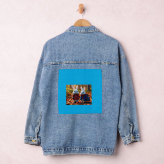 "Enigma: The Devilish Angel - A Tale of Intrigue i Denim Jacket