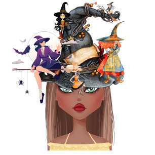  Enigmatic Beauty Poster