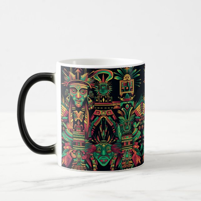 Enigmatic Cobalt "Ancestral Paradigm" 325ml Morphi Magic Mug (Left)