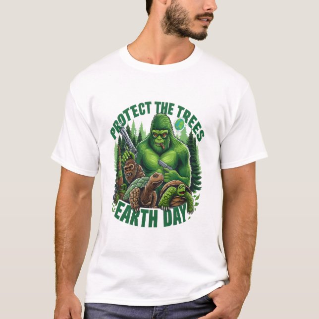 Enigmatic Jungle Standoff T-Shirt (Front)