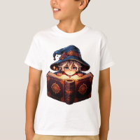 “Enigmatic Spellcaster with Grimoire”