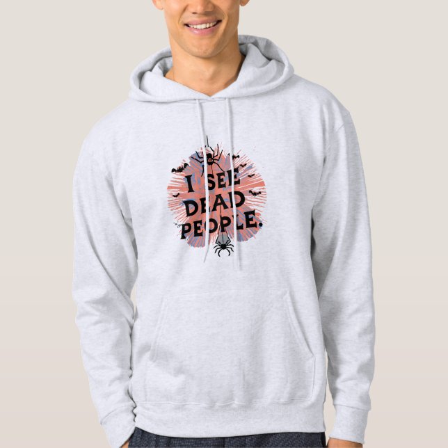 Enigmatic Text Design Hoodie (Front)