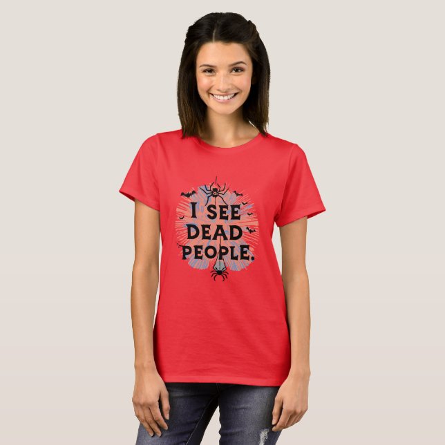 Enigmatic Text Design T-Shirt (Front Full)