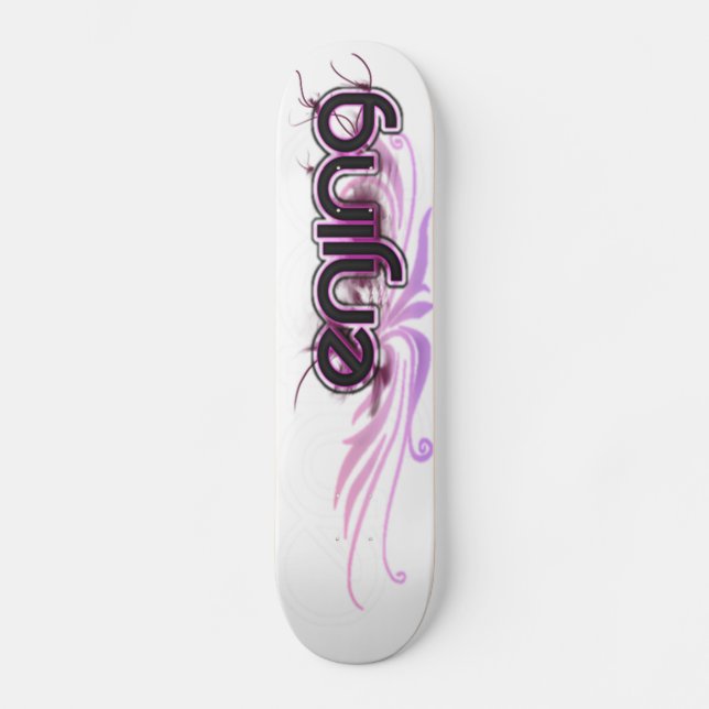Enjing Board: Pink for the Ladies Skateboard (Front)