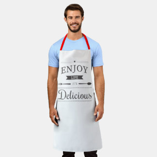 Enjot Life Is Delicious Apron
