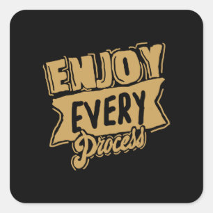 ENJOY 51 SQUARE STICKER