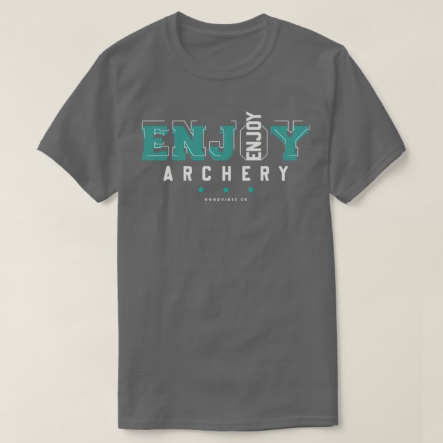 Enjoy Archery (1)  T-Shirt (Design Front)