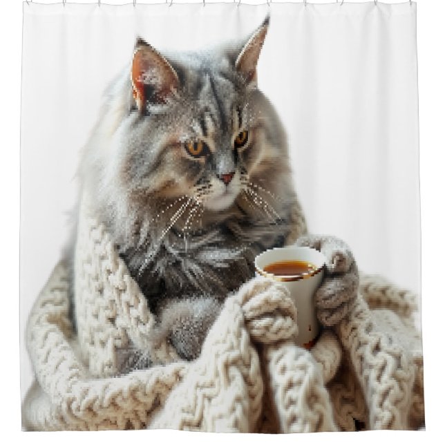 Enjoy Cat Winter Tea  (Front)
