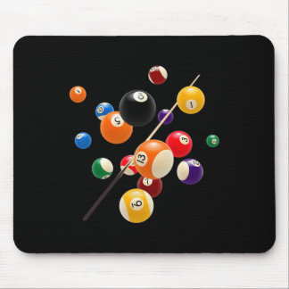 Enjoy Cool Pool Billiards Game Novelty Graphic Des Mouse Pad