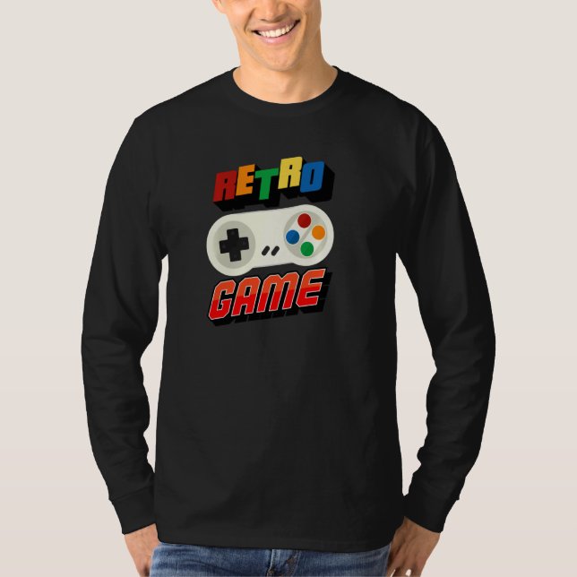 Enjoy Cool Retro Game Controller Graphic Tees & Co (Front)