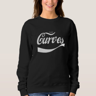 Enjoy Curves Cooles Statement Motiv Sweatshirt