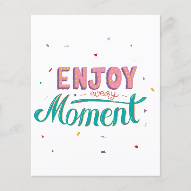 Enjoy Every Moment (Front)