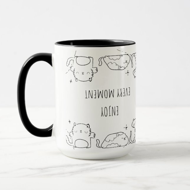 ENJOY every moment Mug (Left)