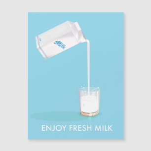 Enjoy Fresh Milk Vintage Commercial