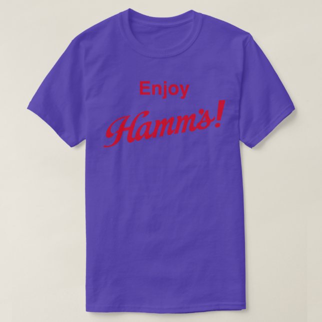 Enjoy Hamms T-Shirt (Design Front)