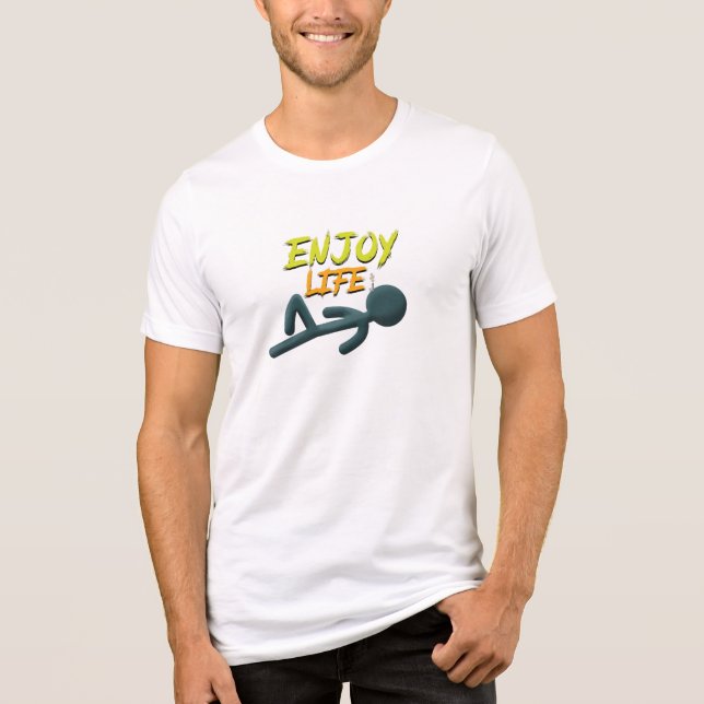 Enjoy Life Tri-Blend Shirt (Front)