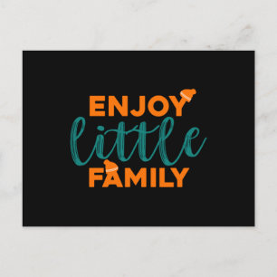 Enjoy little Family Postcard