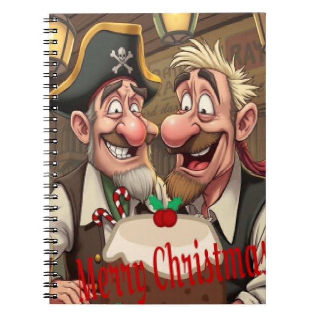 Enjoy merry christmas  notebook (Front)
