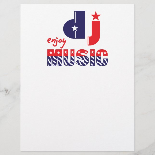 Enjoy music flyer (Front)