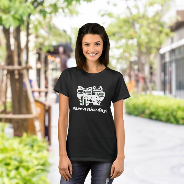  Enjoy Summer with our Have a Nice Day' Cute Cat T-Shirt (Creator Uploaded)