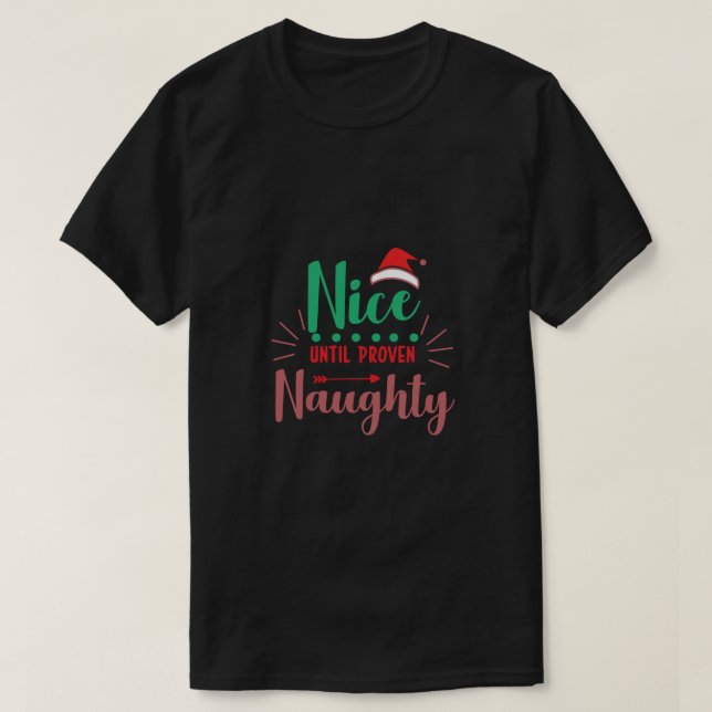 enjoy the chritmas a cool colourful design T-Shirt (Design Front)