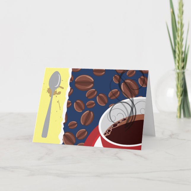 Enjoy the Coffee Card (Front)