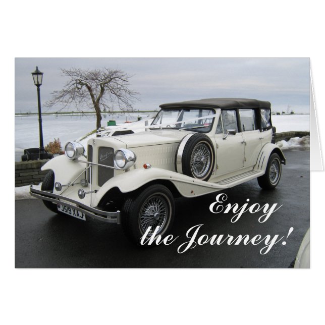 Enjoy the journey car (Front Horizontal)