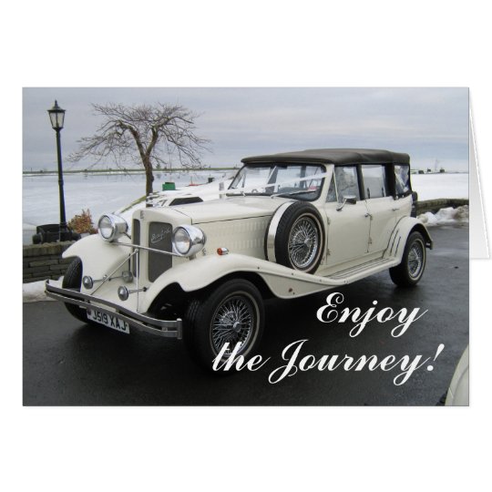 Enjoy the journey car card