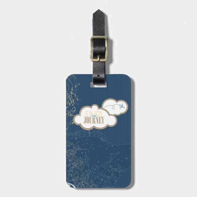 Enjoy the Journey Luggage Tag (Front Vertical)