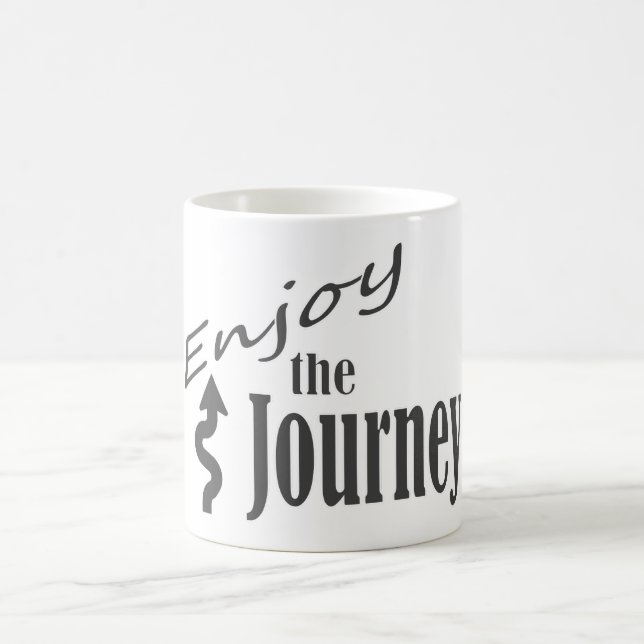 Enjoy the Journey - Mug or Travel Mug (Center)
