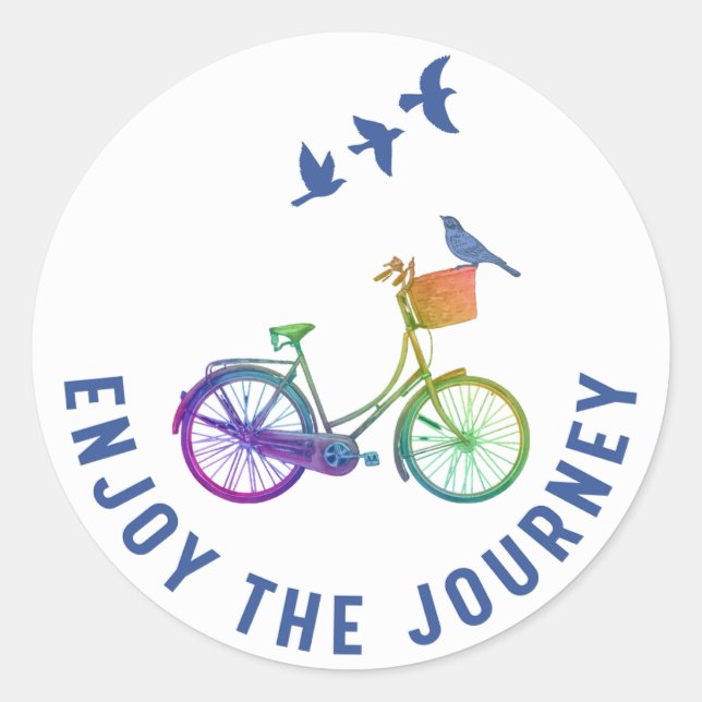 Enjoy the journey stickers (Front)