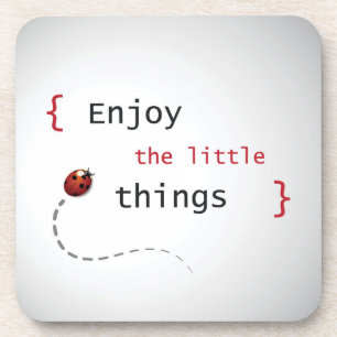 Enjoy The Little Things 2 Coaster