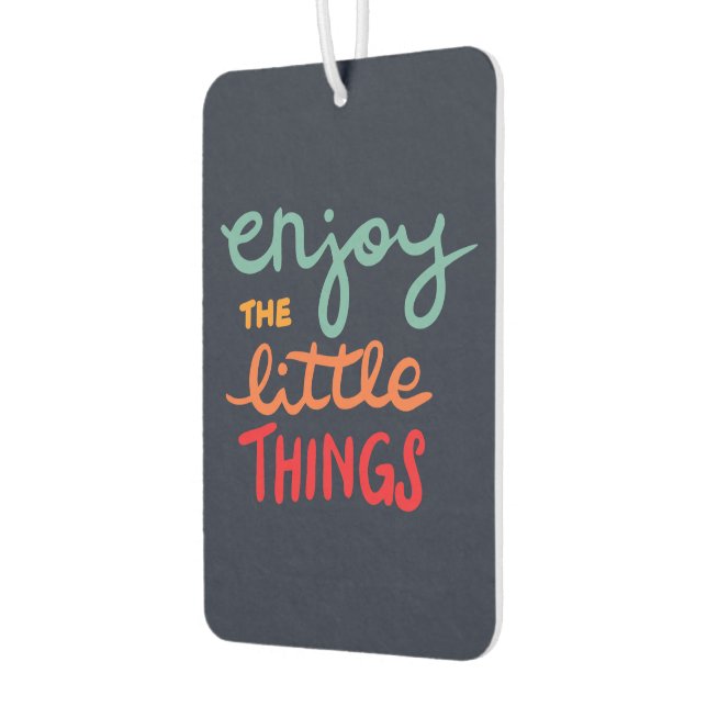 Enjoy the little things air freshener (Left)