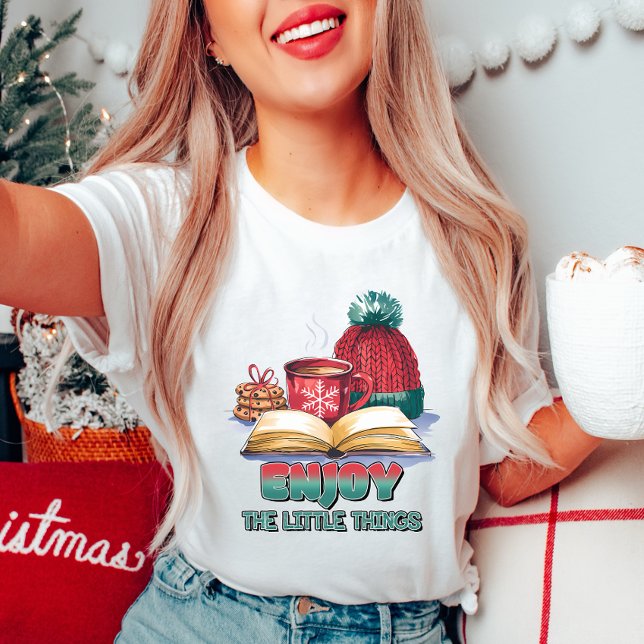  Enjoy the Little Things Christmas T-Shirt (Creator Uploaded)
