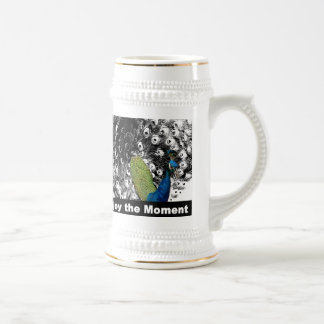 Enjoy the Moment 2 - Peacock Beer Stein