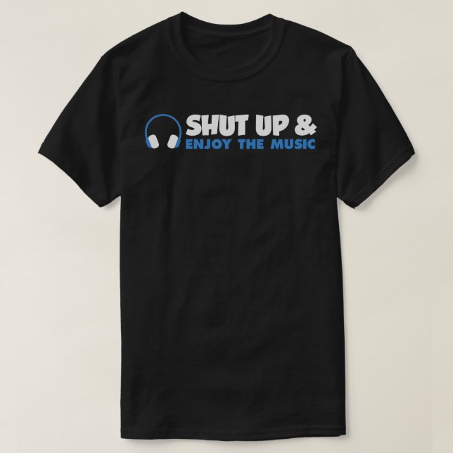 Enjoy the music T-Shirt (Design Front)