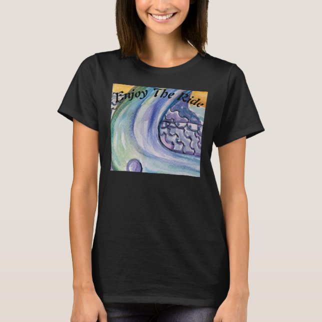 Enjoy. The Ride 2.0 Women's Tee (Front)