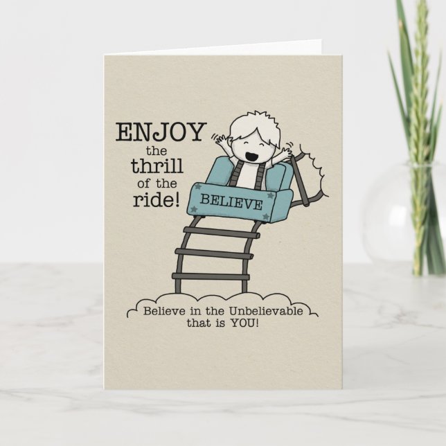 Enjoy the Ride Card (Front)