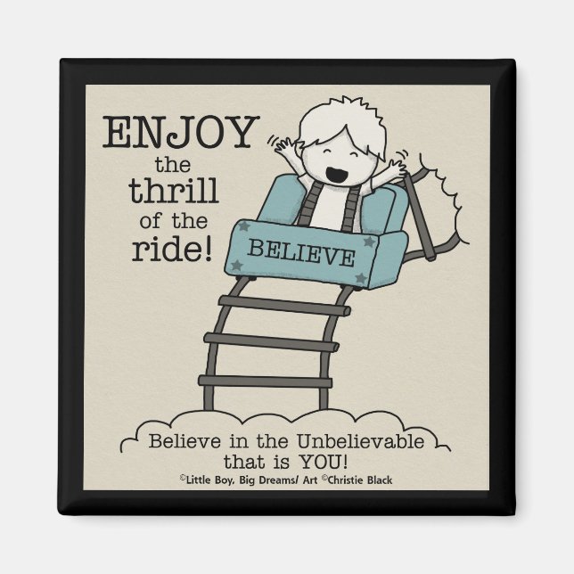 Enjoy the Ride Magnet (Front)