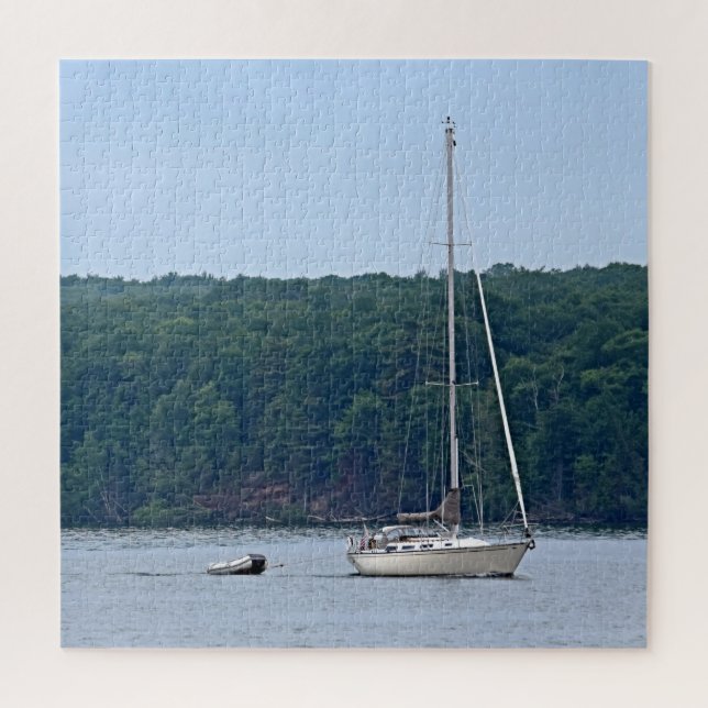 Enjoy the Sailing Life - 20x20 - 676 pcs Jigsaw Puzzle (Vertical)