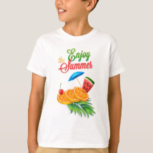 Enjoy the Summer with Fruits T-Shirt