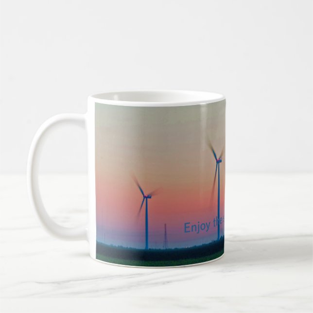 Enjoy the Sunrise Coffee Mug (Left)