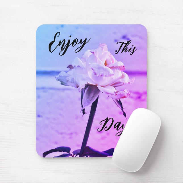 Enjoy This Day! Mouse Pad (With Mouse)