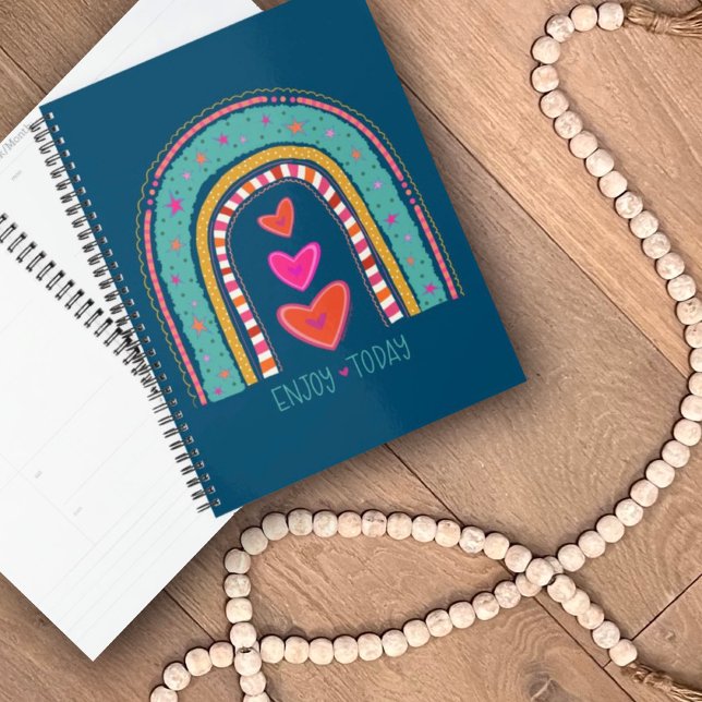 Enjoy Today Fun Inspirivity Rainbow Inspiring Planner (Creator Uploaded)