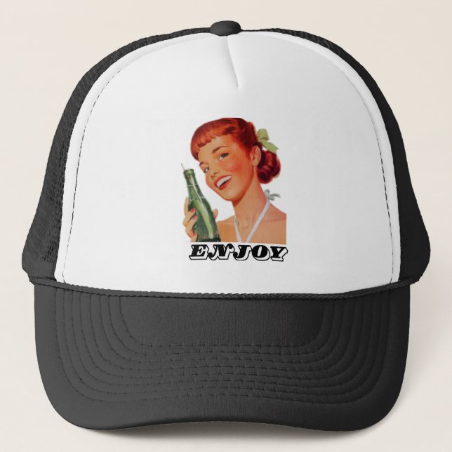 Enjoy Trucker Hat (Front)