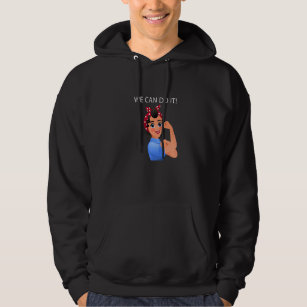 Enjoy We Can Do It Happy Women's Day 8 March Graph Hoodie