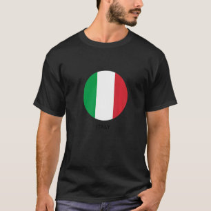 Enjoy Wear Italy Flag Illustration  Graphic T-Shirt