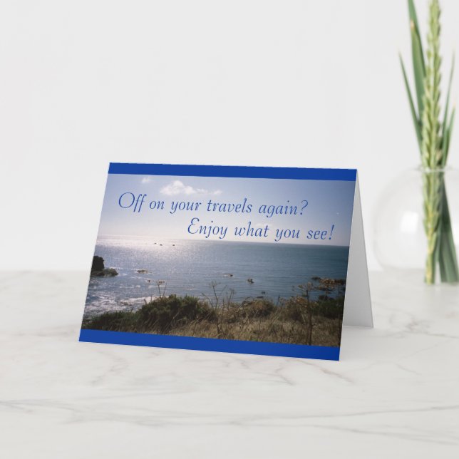 Enjoy What You See! (farewell) Card (Front)